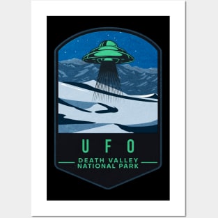 UFO Death Valley National Park Posters and Art